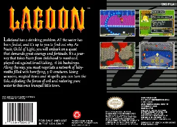 Lagoon (USA) box cover back